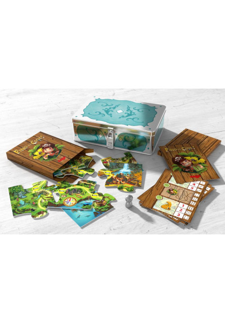 společenská hra pro děti Nájdi kód! Ostrov pirátov