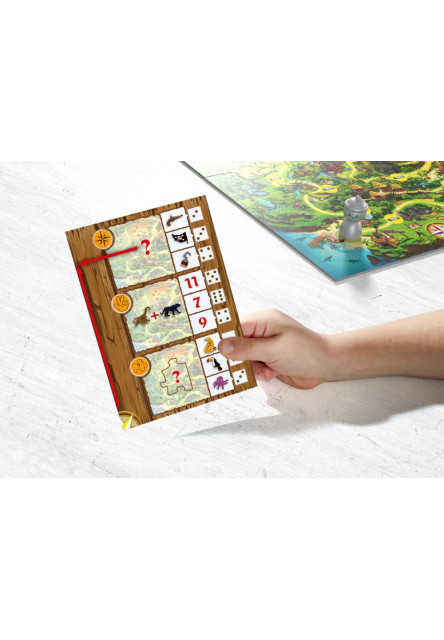 společenská hra pro děti Nájdi kód! Ostrov pirátov