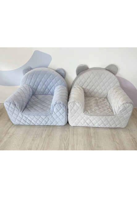 Babysteps dětské křesílko Velvet Farba: svetlo mätová