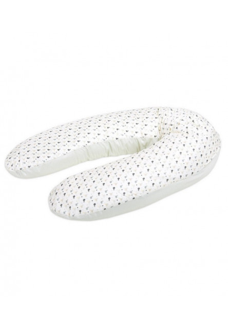 Kojící polštář Design 2 - grau/vögel