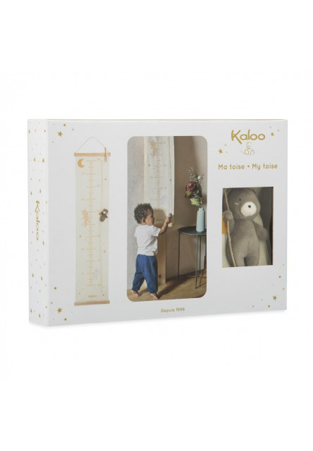 Kaloo Home Závesný meter pre deti s lezúcim mackom