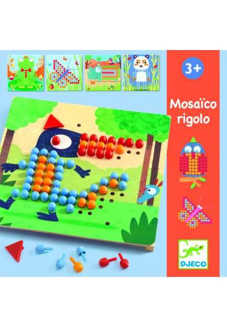 Kolíčková mozaika: Rigolo DJECO