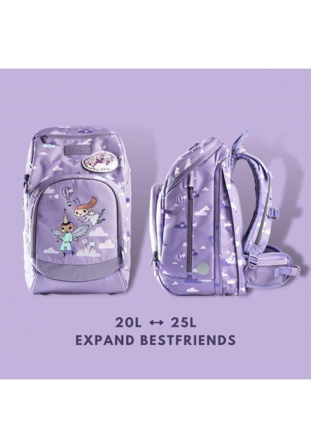 Ergonomický školní batoh Expand 20-25L - Bet Friends Purple
