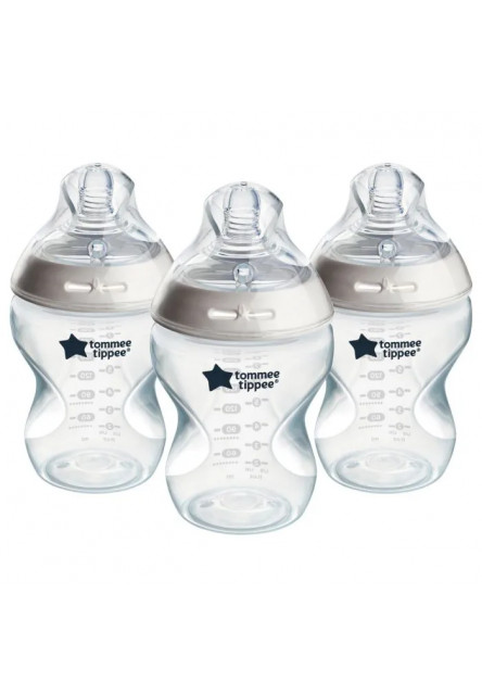 Kojenecká láhev C2N 260ml 3ks 0m+ Tommee Tippee