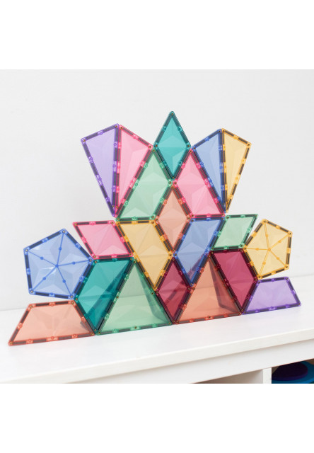 Magnetická stavebnice - Pastel Shape Expansion Pack 48