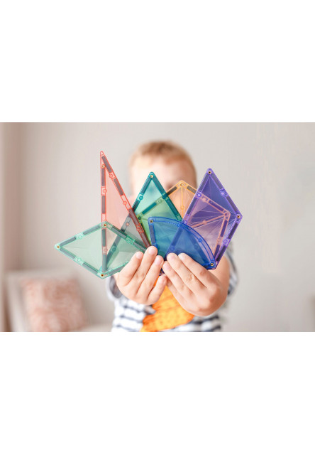 Magnetická stavebnice - Pastel Shape Expansion Pack 48