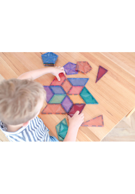 Magnetická stavebnice - Pastel Shape Expansion Pack 48
