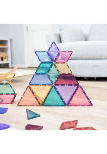 Magnetická stavebnice - Pastel Shape Expansion Pack 48