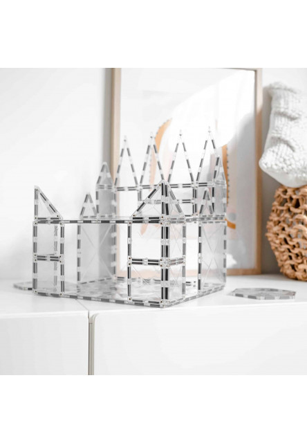 Magnetická stavebnice - Clear Base Plate Pack 2 ks