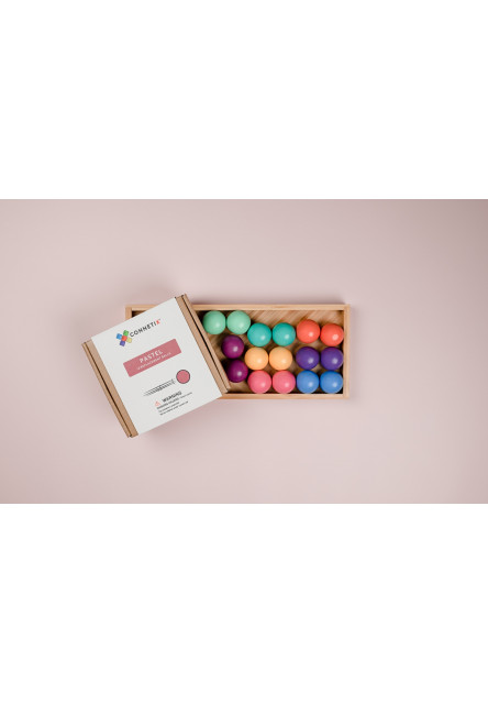 Magnetická stavebnice - Pastel Ball Pack 16 ks