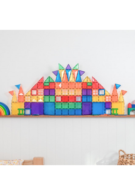 Magnetická stavebnice - Rainbow Creative Pack 100 ks