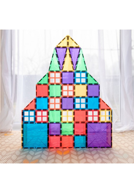 Magnetická stavebnice - Rainbow Starter Pack 62 ks