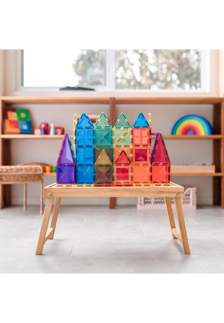 Magnetická stavebnice - Rainbow Starter Pack 62 ks