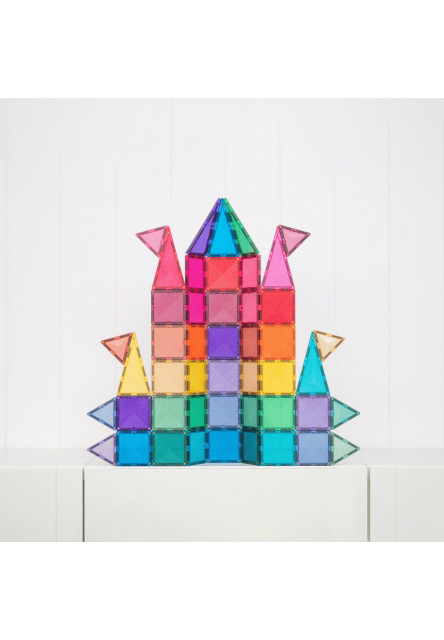 Magnetická stavebnice - Glitter Castle Pack 48 ks