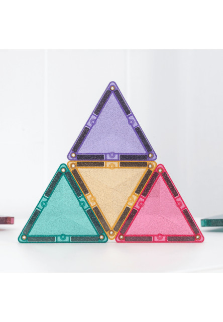 Magnetická stavebnice - Glitter Castle Pack 48 ks