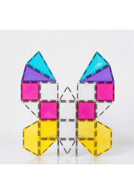 Magnetická stavebnice - Glitter Unicorn Pack 56 ks