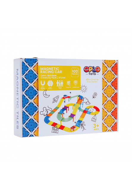 Magnetická závodní dráha - Rainbow 100 KS