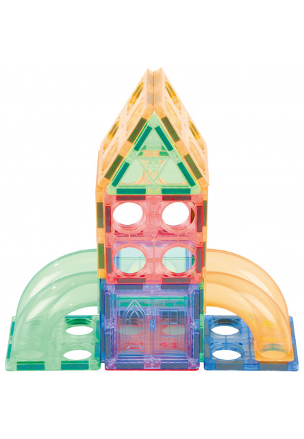 Magnetická stavebnice - Kuličková dráha Macaron 108 KS