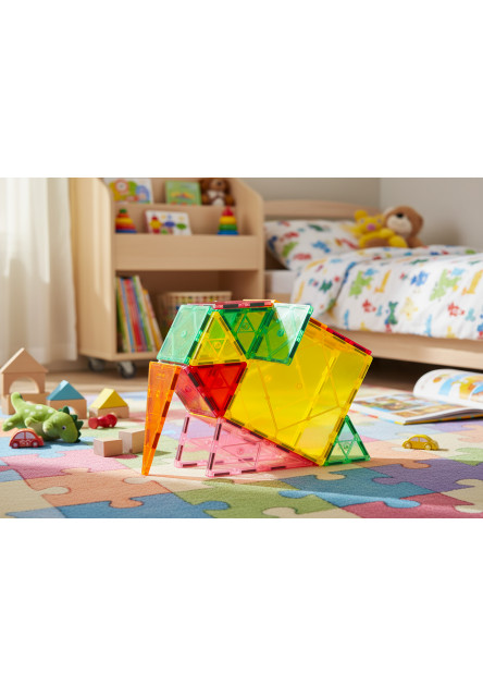 Magnetická stavebnice - Rainbow 60 KS 