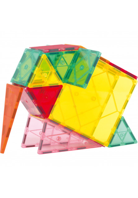 Magnetická stavebnice - Rainbow 60 KS 