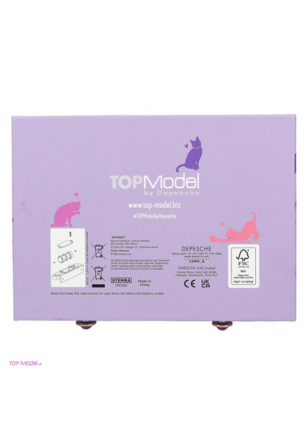 Šperkovnica Top Model KITTY na číselný kód