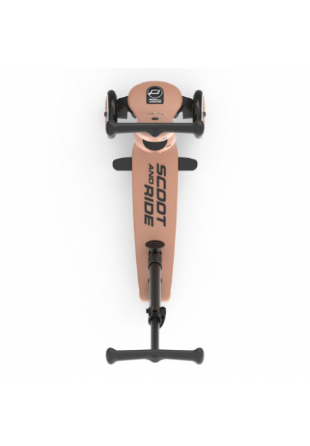 Odrážadlo kolobežka 2v1 Highwaykick 1 Push and Go mocha