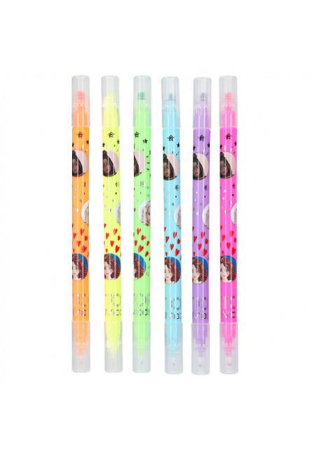 Neon Duo Top Model, 6 barev
