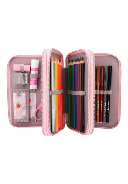 Penál 3-patra s výbavou Top Model, Candy + Hayden, se smilíky