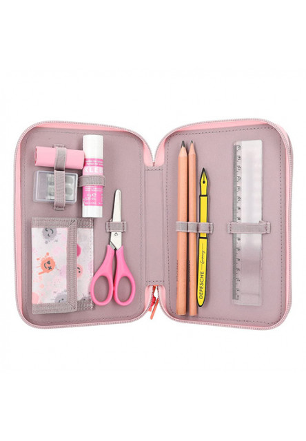 Penál 3-patra s výbavou Top Model, Candy + Hayden, se smilíky