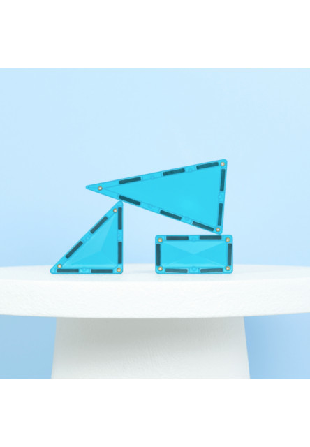 Magnetická stavebnice - Charity Pack Teal 20 ks