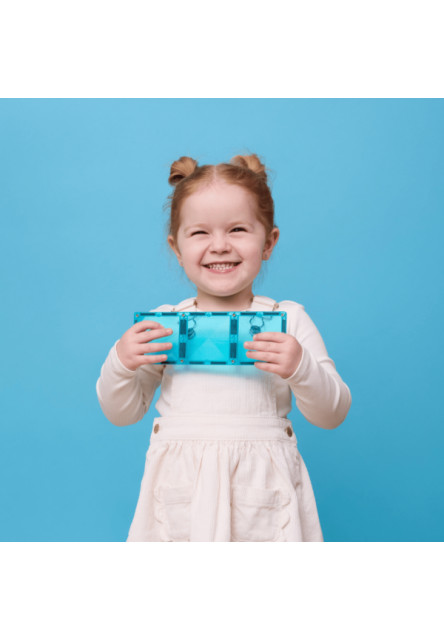 Magnetická stavebnice - Charity Pack Teal 20 ks