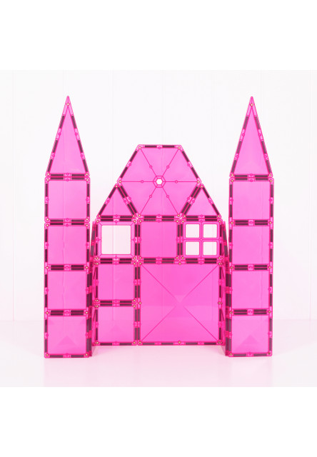 Magnetická stavebnice - Charity Pack Pink 20 ks