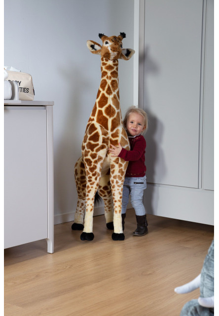 Žirafa plyšová stojící 135cm