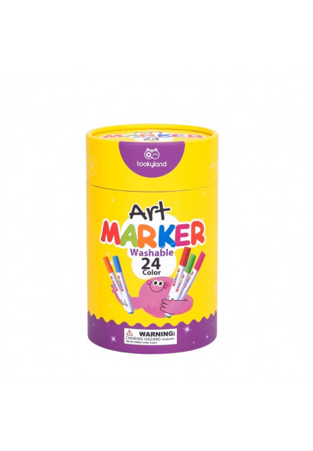 Smývatelné fixy 24 ks Tookyland