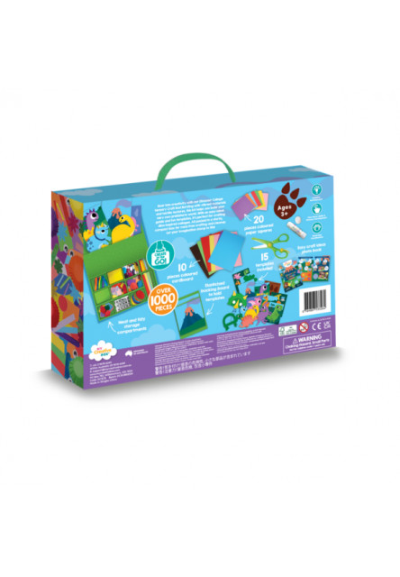 Dinosaur Collage Sensory Activity Box