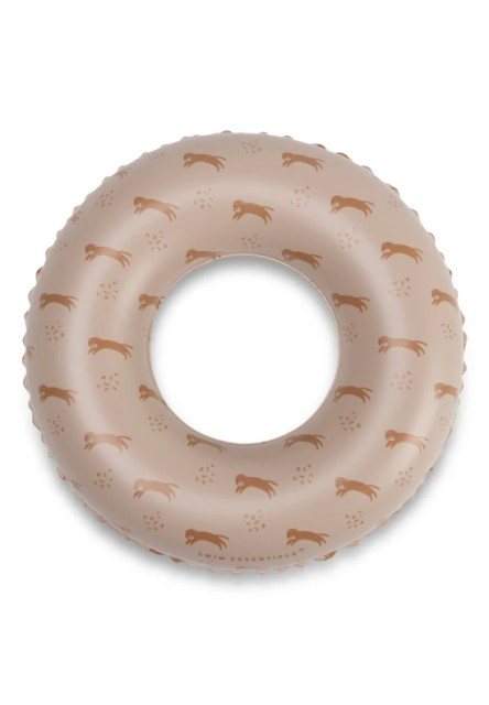 Nafukovací kruh Brown Leopard 55 cm