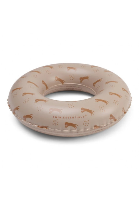 Nafukovací kruh Brown Leopard 55 cm