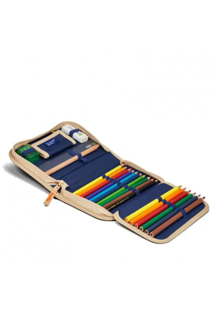 Školský peračník Ergobag Hard Pencil Case - FlowBear World