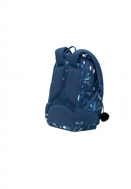 Frii of Norway Ergonomická školní batoh Frii Active 22L – Blue Forest