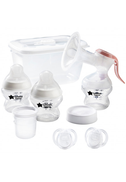 Štartovacia sada s manuálnou odsávačkou Tommee Tippee