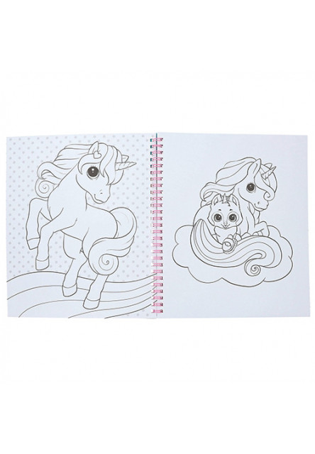 Omalovánka | Ylvi Naya's Colouring Book, Se samolepkami