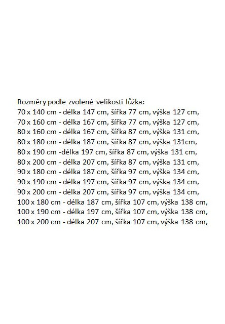 Domčeková posteľ so zábranou a voliteľnou výškou nožičiek premium biela rozměr lůžka: 70 x 140 cm, šuplík, nožičky: s nožičkami bez šuplíka