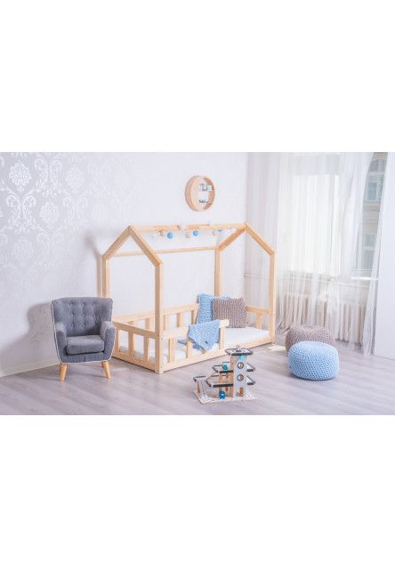 Domčeková posteľ Premium s voliteľnými nohami rozměr lůžka: 90 x 180, nožičky: bez nožiček