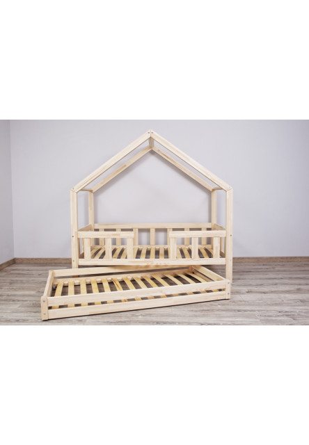 Domčeková posteľ Dominant premium od šuplík, nožičky: s nožičkami, bez šuplíku, rozmer lôžka: 90 x 190 cm