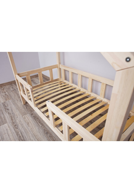 Domčeková posteľ Dominant premium od šuplík, nožičky: s nožičkami, bez šuplíku, rozmer lôžka: 90 x 200 cm