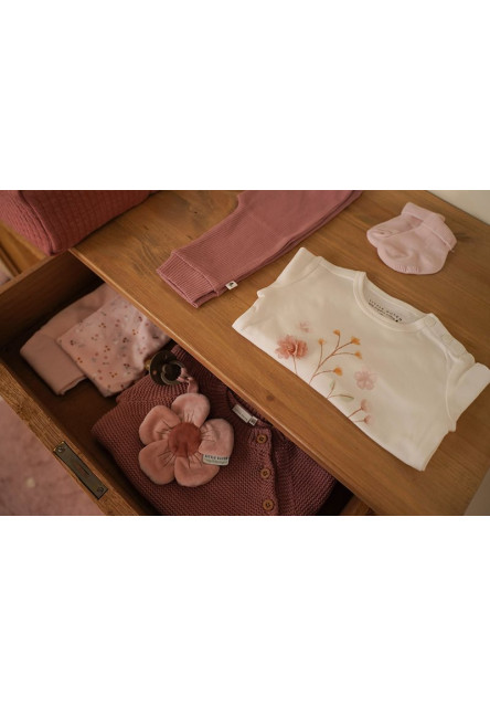 Kalhoty žebrované Pink vel. 50/56