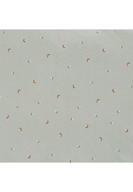 Povlečení Jersey 100/135 + 40/60 Fiore Grün
