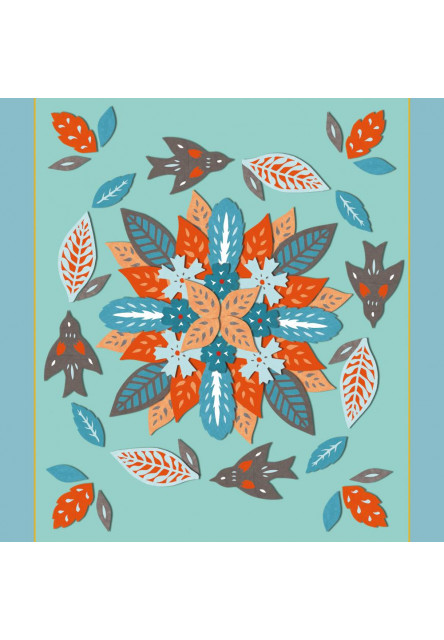 Atelier Mini Kreatívna sada Mandala Jesenná príroda od 7 rokov