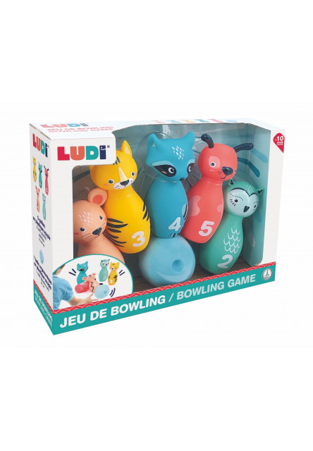 Bowling pro nejmenší Zvířátka s čísly