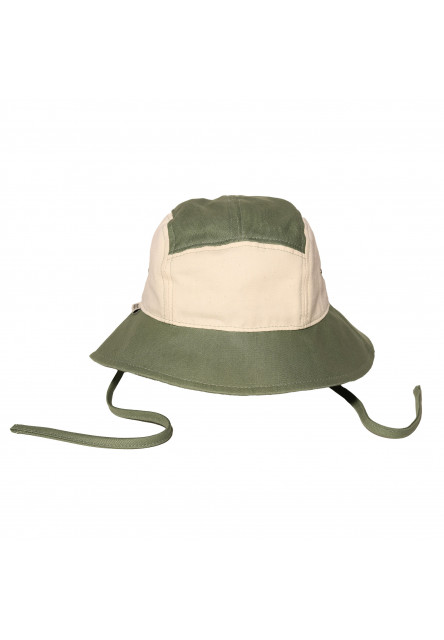 KiETLA klobúčik s UV ochranou 2-4 roky (Natural / Green)